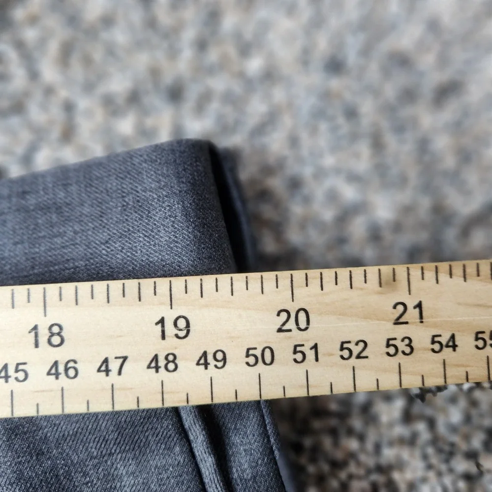 Stafford Pants Mens 40x32 Classic Fit Dress Slacks Gray Wool Polyester‎